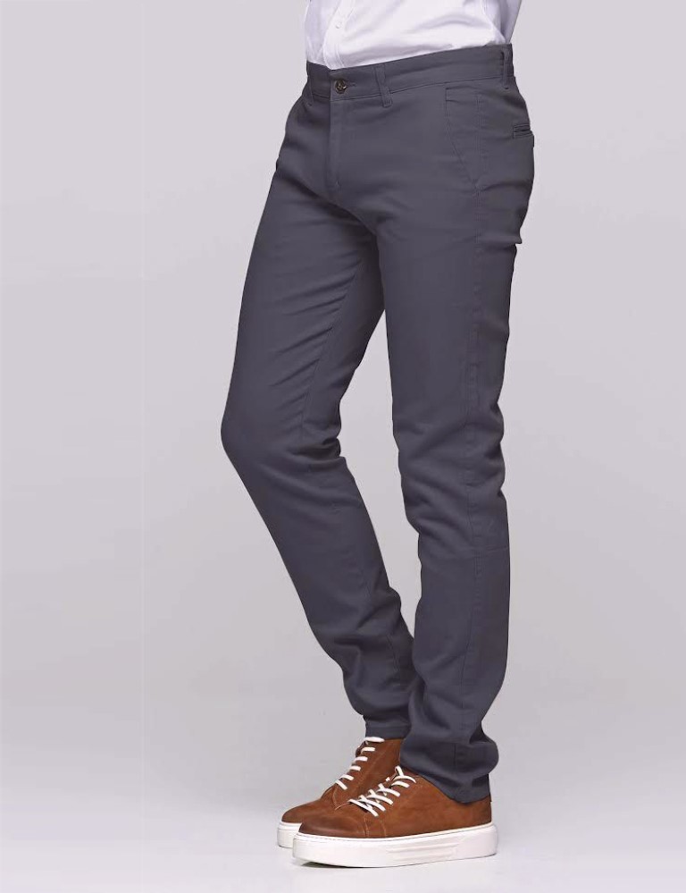 Ben Tailor ανδρικό ανθρακί υφασμάτινο Chinos παντελόνι 0178G φωτογραφία